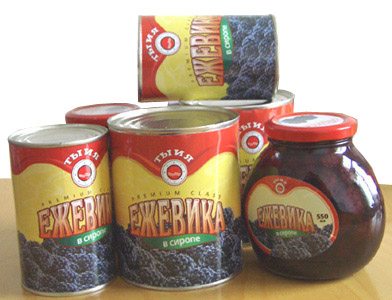 canned blackberry