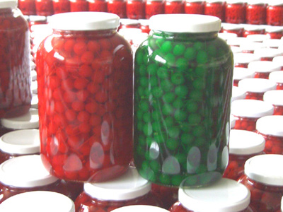 canned cherry