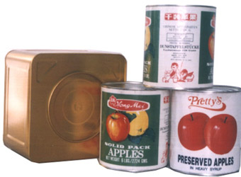 canned apple