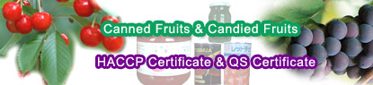 canned fruits,candied fruits